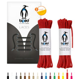 biped LACES 2 Paar runde Schnürsenkel aus Baumwolle 2 mm z2900