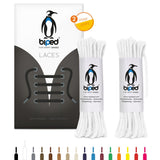 biped LACES 2 Paar runde Schnürsenkel aus Baumwolle 2 mm z2900