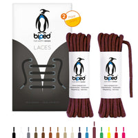 biped LACES 2 Paar runde Schnürsenkel aus Baumwolle ø 3,5 mm z2901