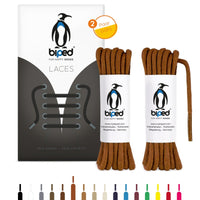 biped LACES 2 Paar runde Schnürsenkel aus Baumwolle ø 3,5 mm z2901