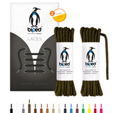 biped LACES 2 Paar runde Schnürsenkel aus Baumwolle ø 3,5 mm z2901