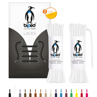 biped LACES 2 Paar runde Schnürsenkel aus Baumwolle ø 3,5 mm z2901