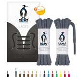 biped LACES 2 Paar dicke runde Schnürsenkel aus Baumwolle 5 mm z2902