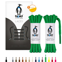 biped LACES 2 Paar dicke runde Schnürsenkel aus Baumwolle 5 mm z2902