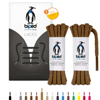 biped LACES 2 Paar dicke runde Schnürsenkel aus Baumwolle 5 mm z2902