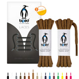 biped LACES 2 Paar dicke runde Schnürsenkel aus Baumwolle 5 mm z2902