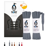 biped LACES 2 Paar flache Schnürsenkel aus Baumwolle 7 mm breit z2904