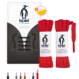biped LACES 2 Paar flache Schnürsenkel aus Baumwolle 7 mm breit z2904